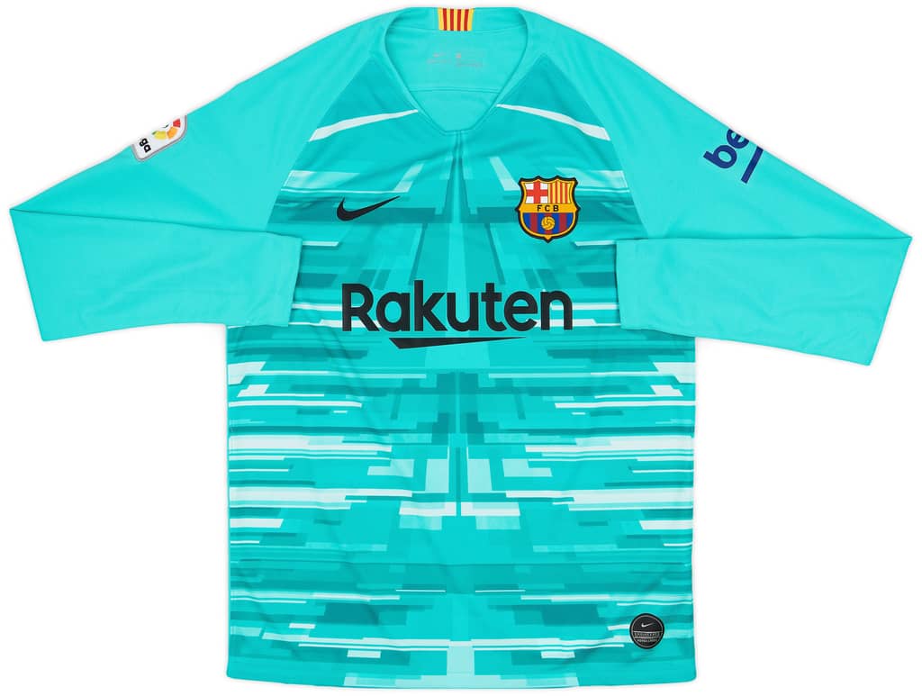 2019-20 Barcelona GK Shirt - 8/10 - (M)