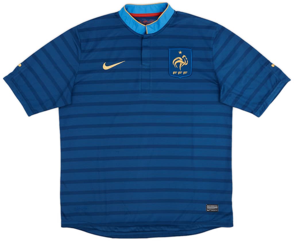 2012-13 France Home Shirt - 9/10 - (L)