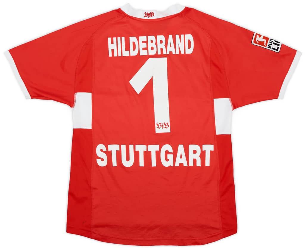 2003-04 Stuttgart Away/GK S/S Shirt Hildebrand #1 - 5/10 - (M.Boys)