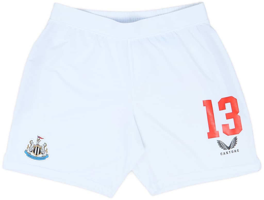 2023-24 Newcastle Player Issue Home Change Shorts # - 7/10