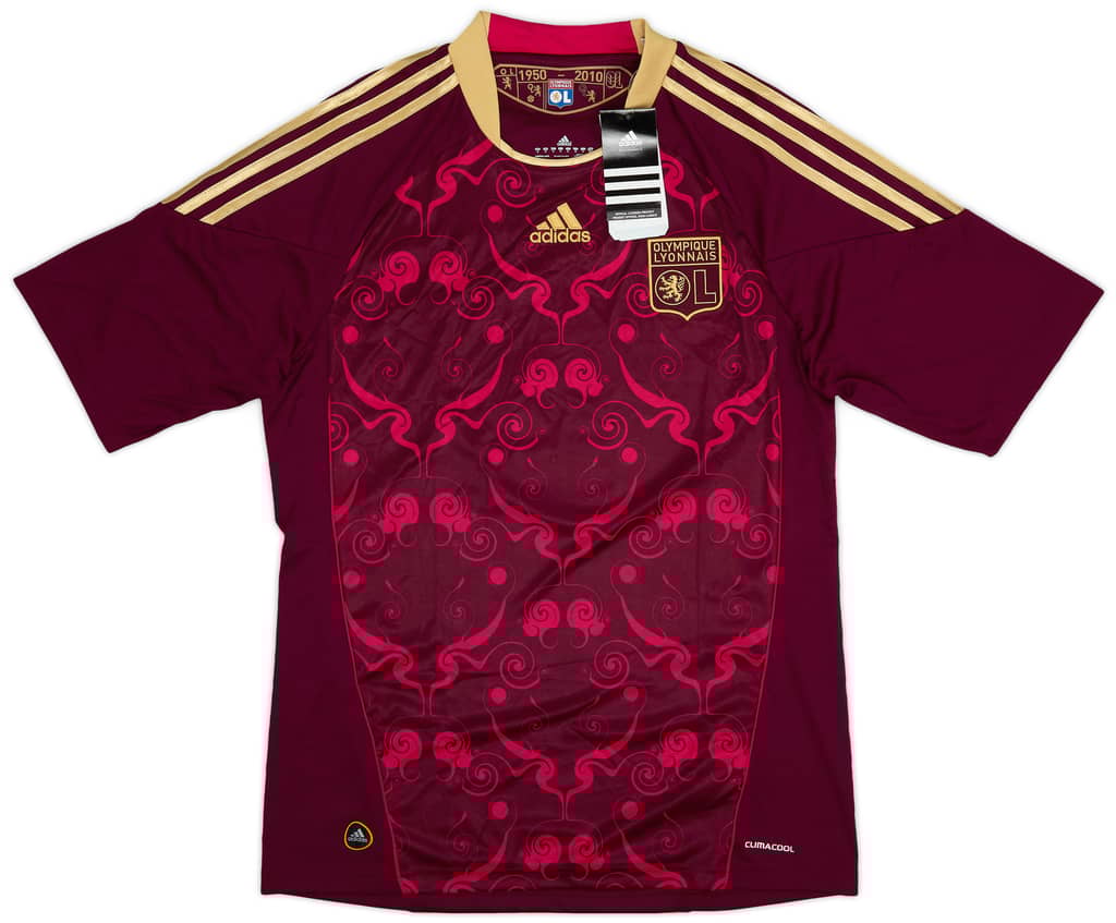 2010-11 Lyon Away Shirt Lisandro #9 (M)