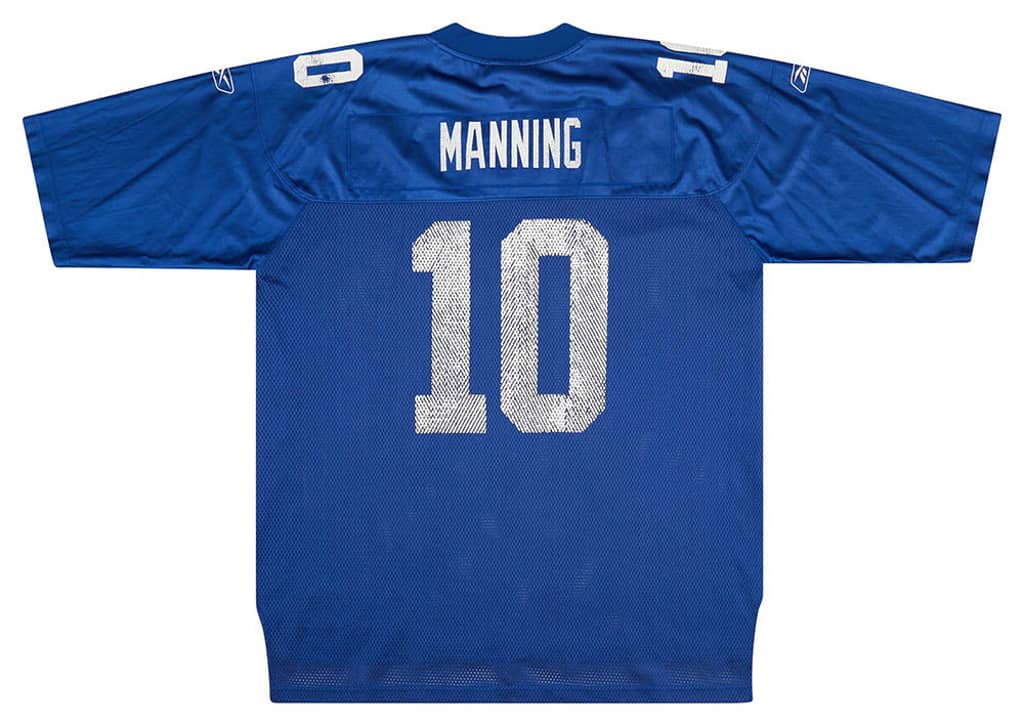 2009-11 New York Giants Manning #10 Reebok On Field Jersey (Home) XL