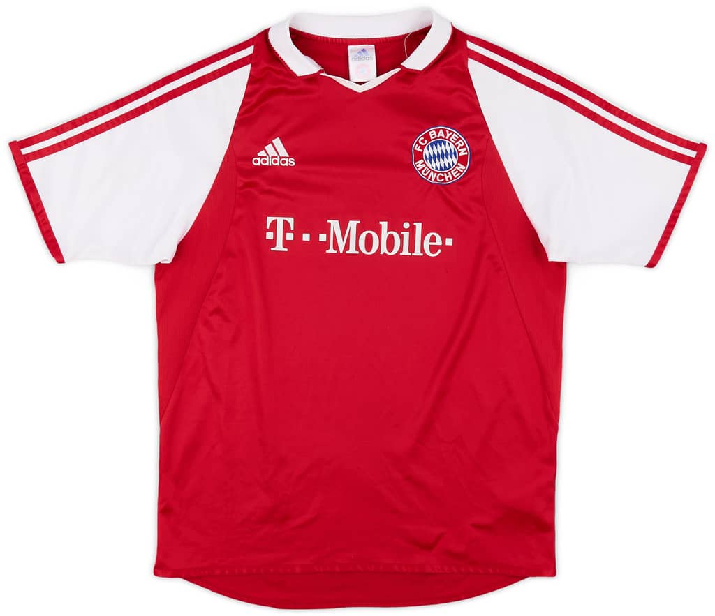 2003-04 Bayern Munich Home Shirt - 5/10 - (XL.Boys)