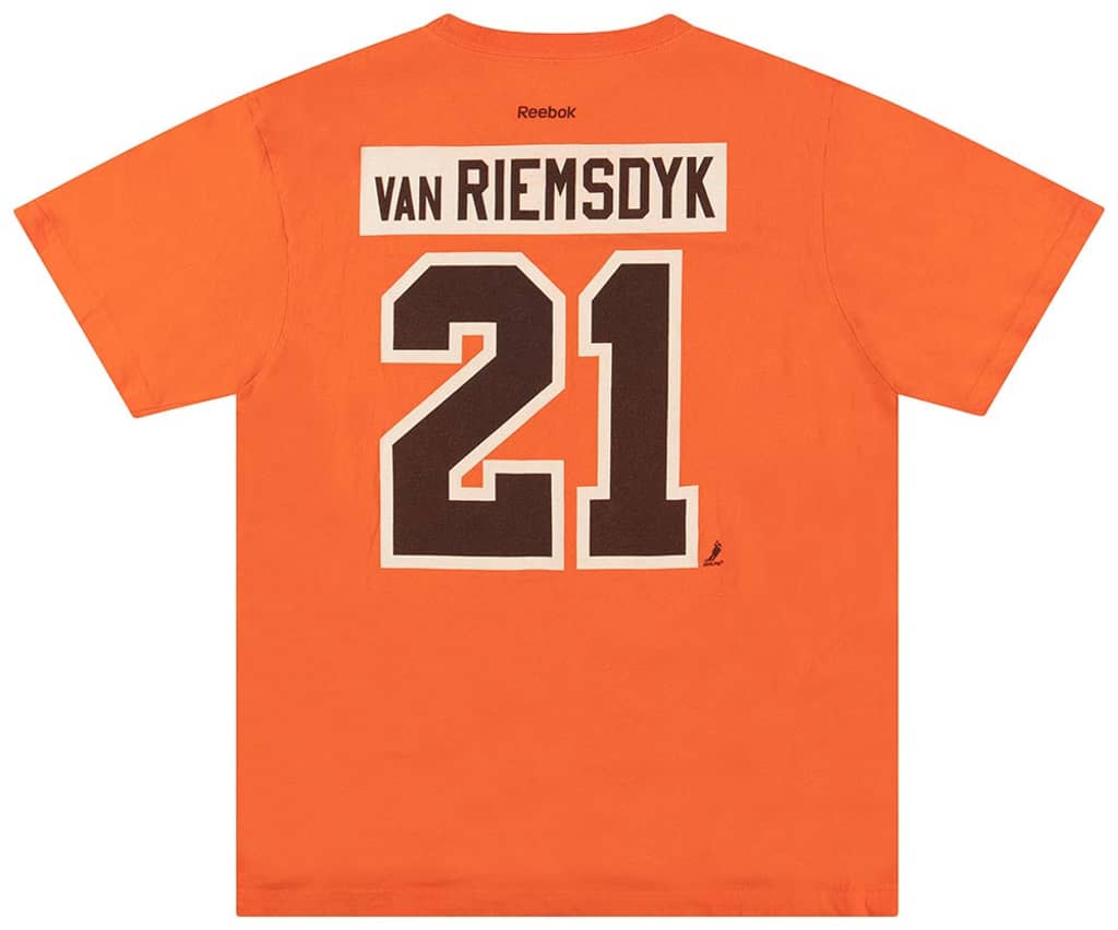 2012 Philadelphia Flyers Van Riemsdyk #21 Winter Classic Reebok Tee XL