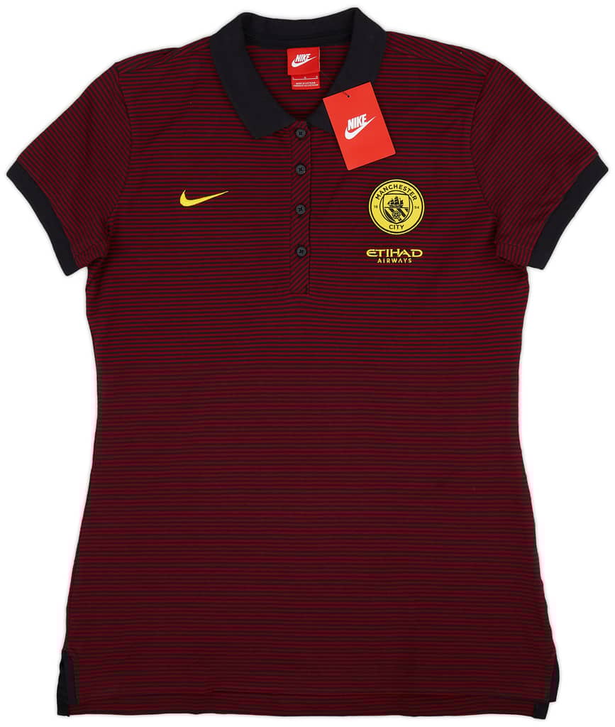 2016-17 Manchester City Nike Polo T-Shirt - (Women's L)