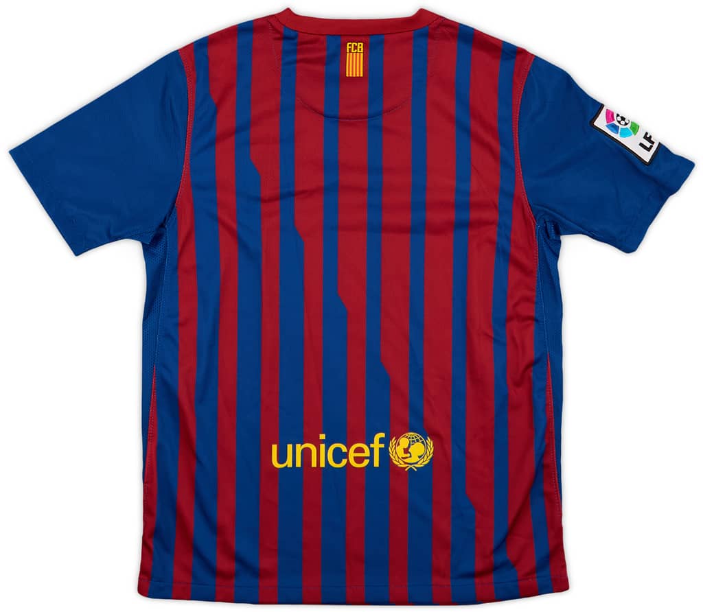 2011-12 Barcelona Home Shirt - 8/10 - (M.Boys)