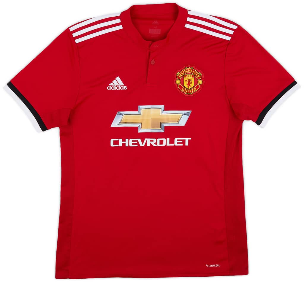 2017-18 Manchester United Home Shirt Shaw #23 - 10/10 - (M)