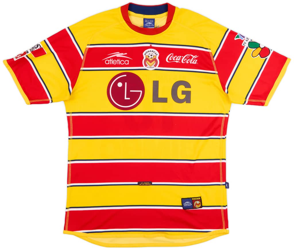 2001-02 Monarcas Morelia Home Shirt #10 - 7/10 - (L)