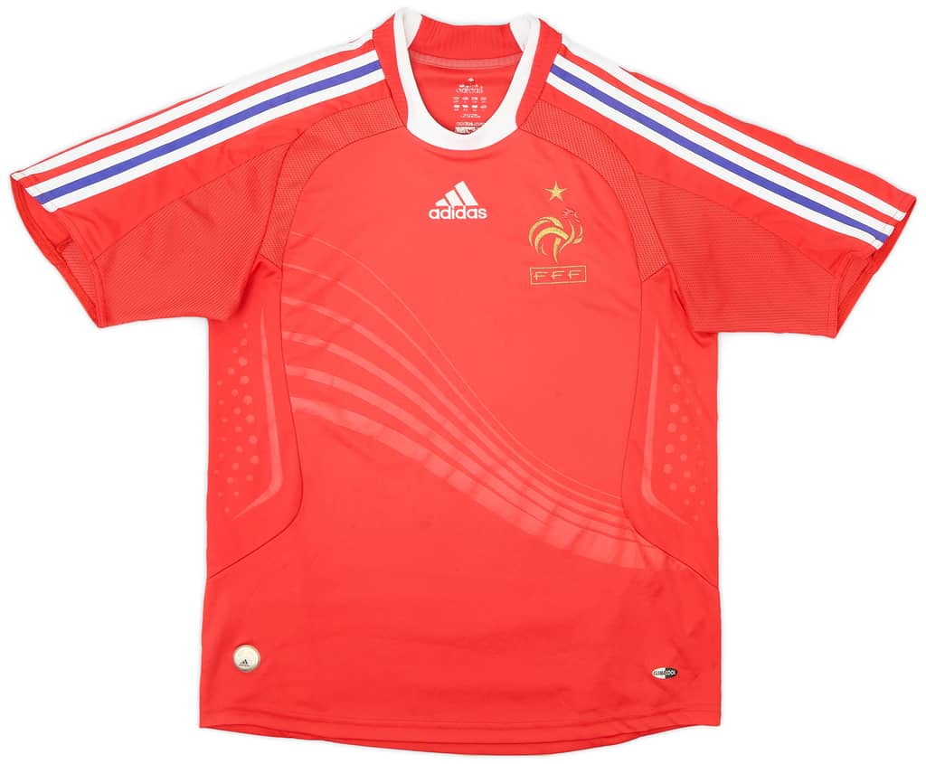 2007-08 France Away Shirt - 8/10 - (L.Boys)