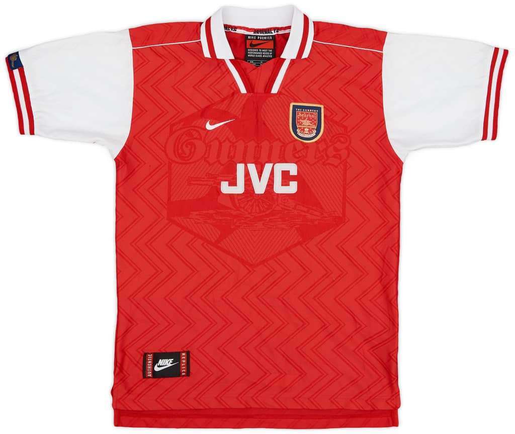 1996-98 Arsenal Home Shirt - 8/10 - (XL.Boys)