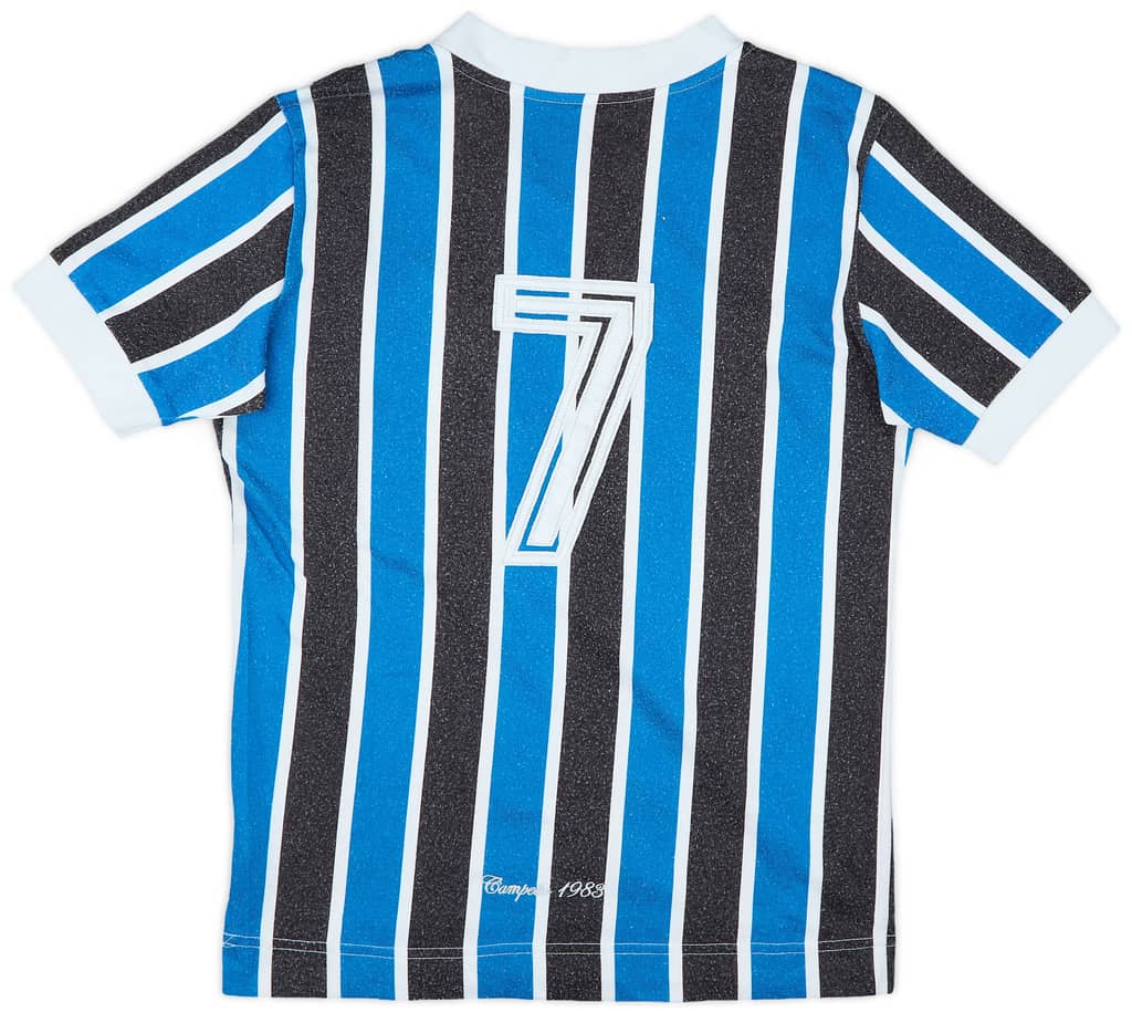 2008 Gremio Puma 1980s Retro Home Shirt #7 - 7/10 - (S)