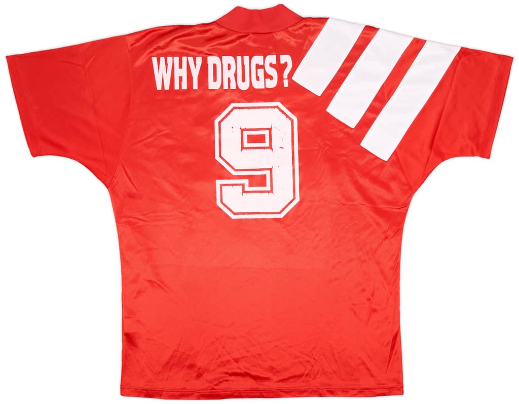 1993-94 Grasshoppers Match Issue Away Shirt #9