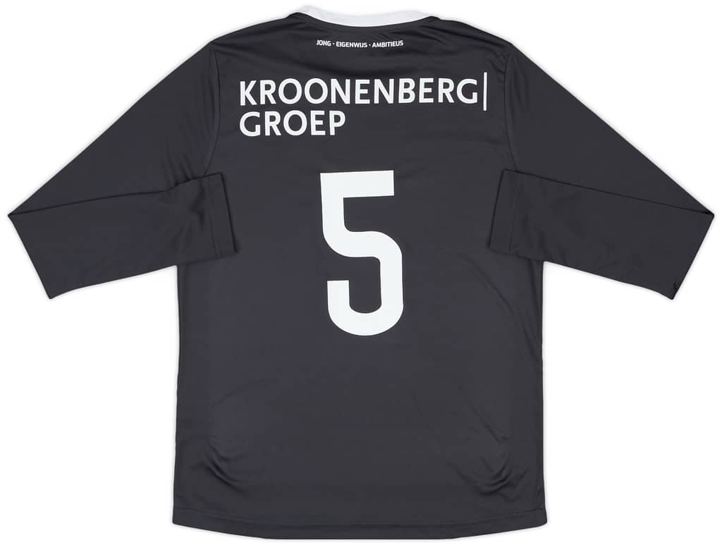 2019-20 Almere City Away L/S Shirt #5 - 10/10 - (XL.Boys)