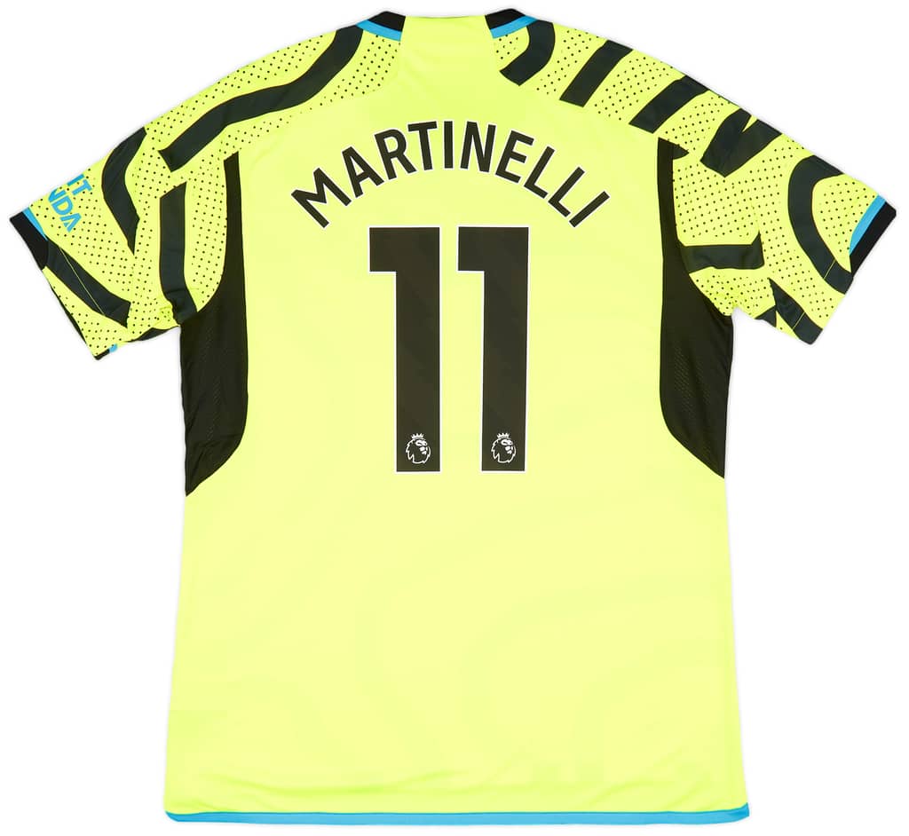 2023-24 Arsenal Away Shirt Martinelli #11 