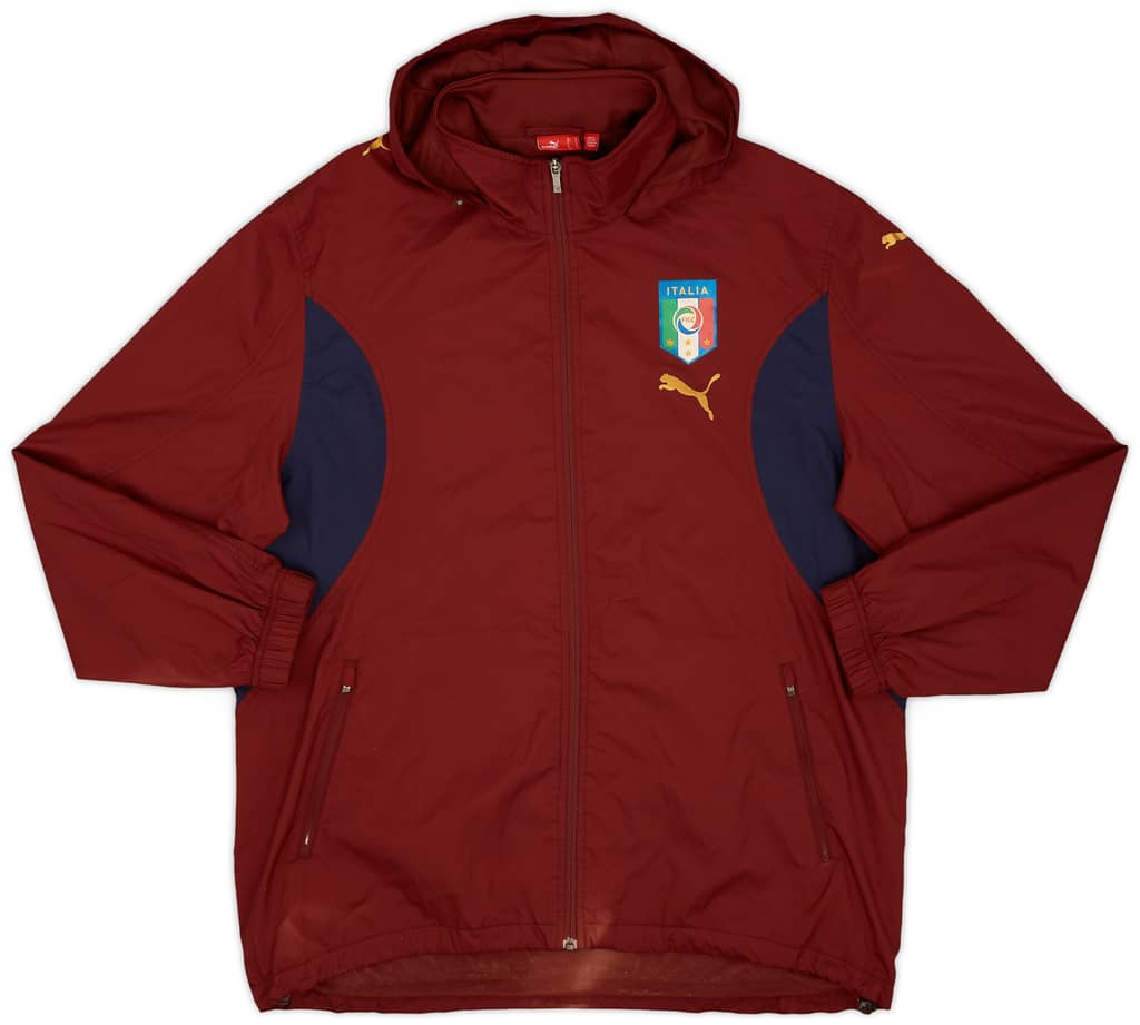 2010-12 Italy Puma Hooded Track Jacket - 7/10 - (L)