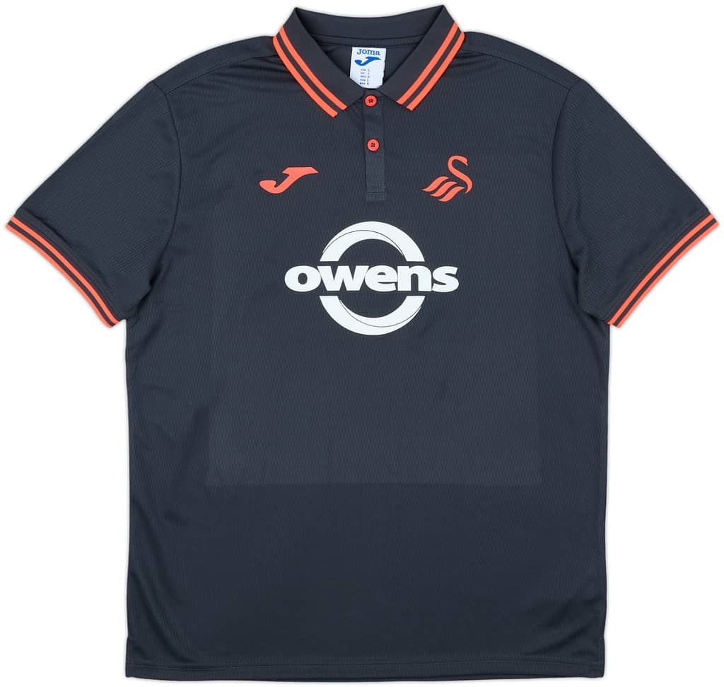 2023-24 Swansea City Joma Polo T-Shirt - As New - (M)