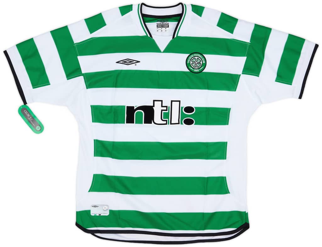 2001-03 Celtic Home Shirt Hartson #10 (L)