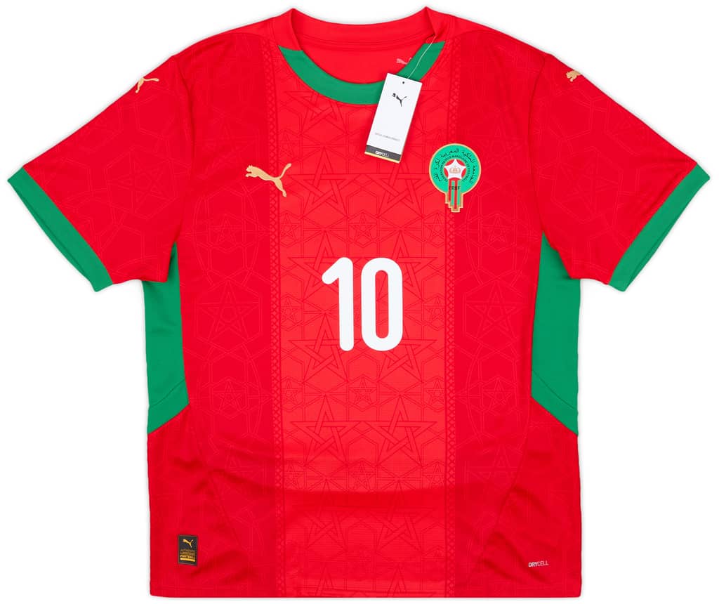 2024-25 Morocco Home Shirt Brahim #10