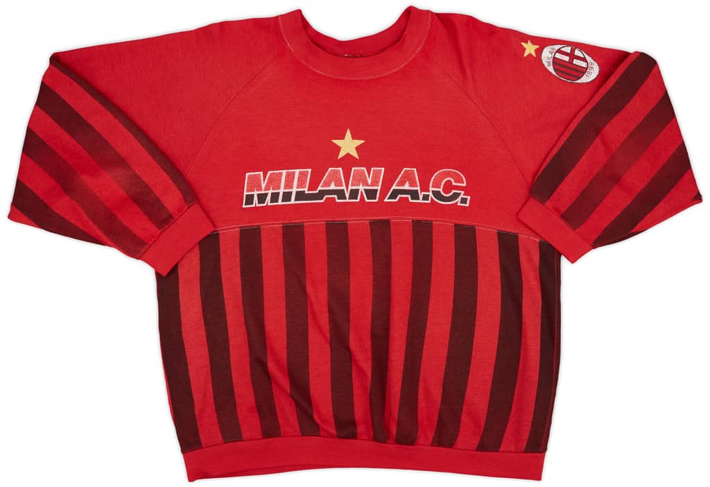 1990-91 AC Milan Le Felpe Dei Grandi Sweat Top - 5/10 - (L)