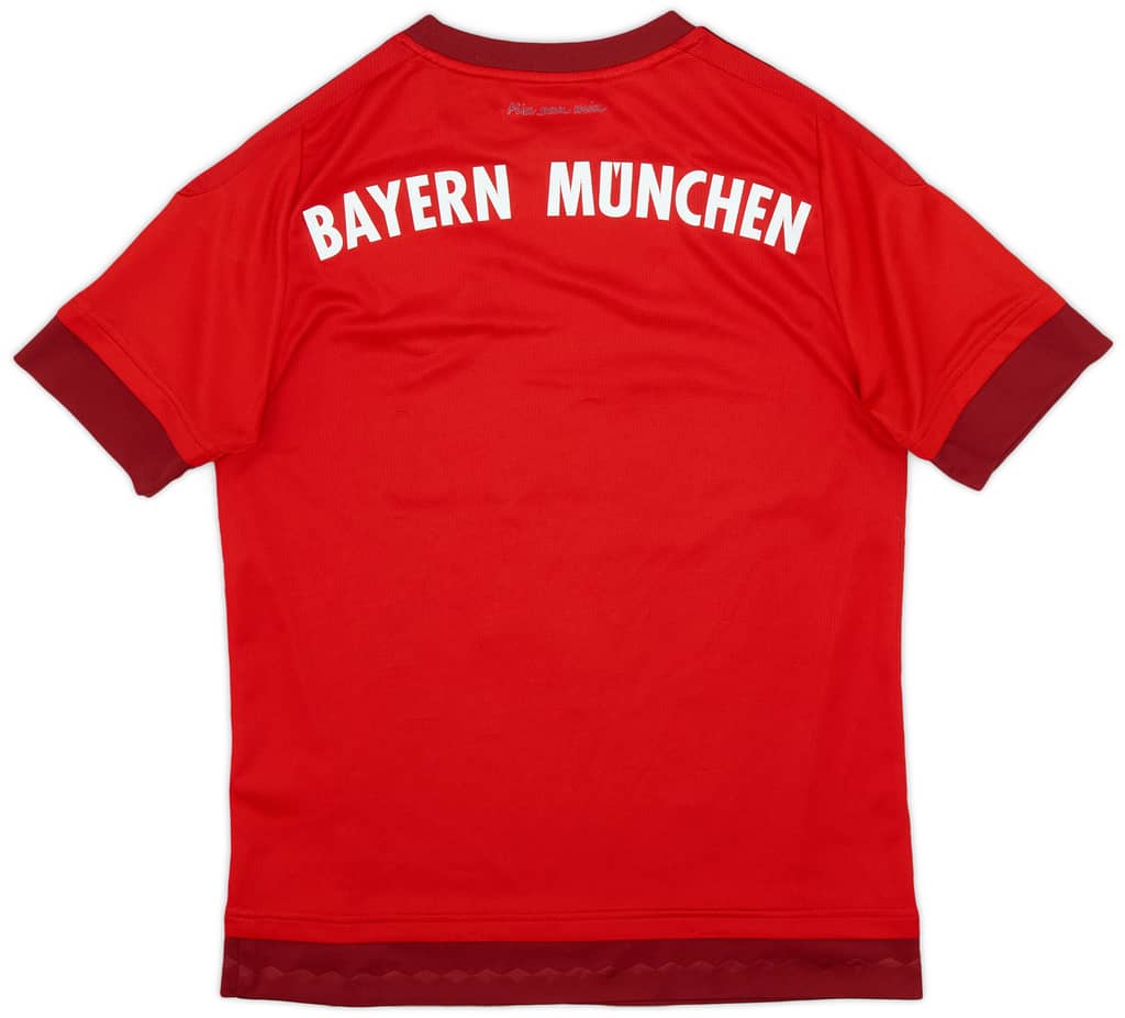 2015-16 Bayern Munich Home Shirt - 7/10 - (L.Boys)