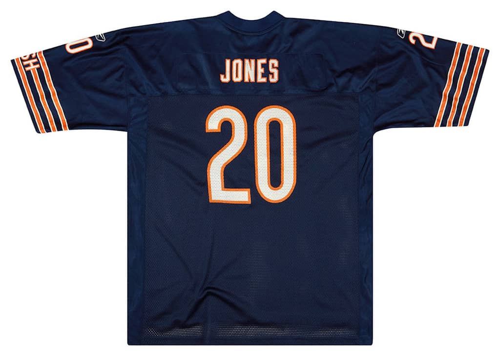 2005-06 Chicago Bears Jones #20 Reebok On Field Jersey (Home) XXL