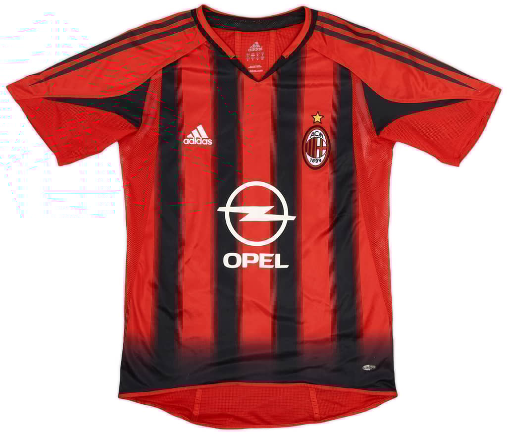 2004-05 AC Milan Home Shirt Nesta #13 - 8/10 - (S)