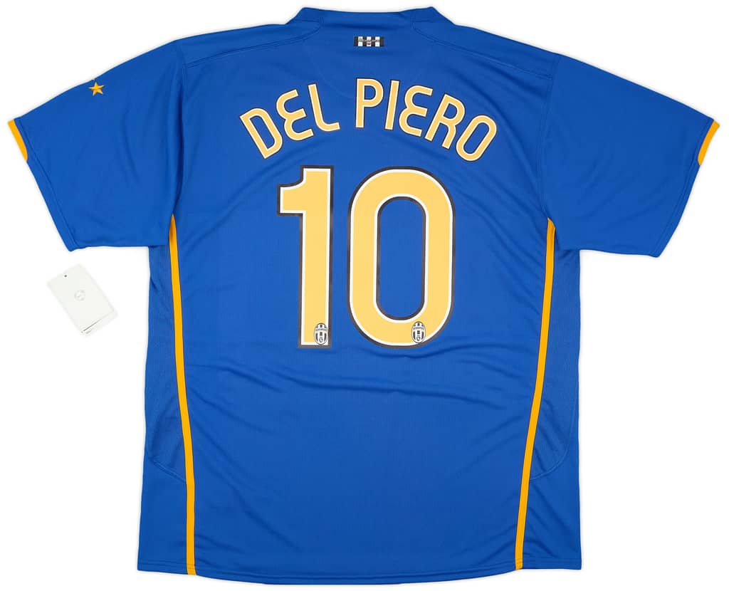 2007-08 Juventus Away Shirt Del Piero #10 (XL)
