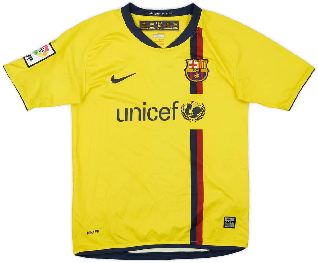 2008-10 Barcelona Away Shirt - 5/10 - (M.Boys)