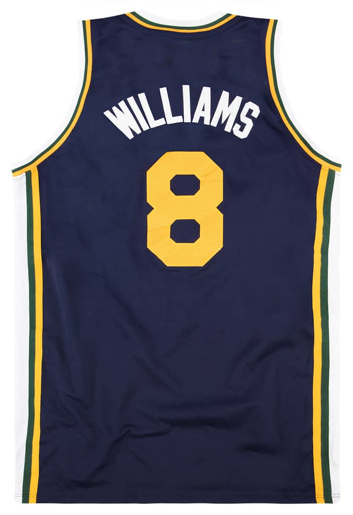 2010-11 Utah Jazz Williams #8 adidas Swingman Jersey (Away) L