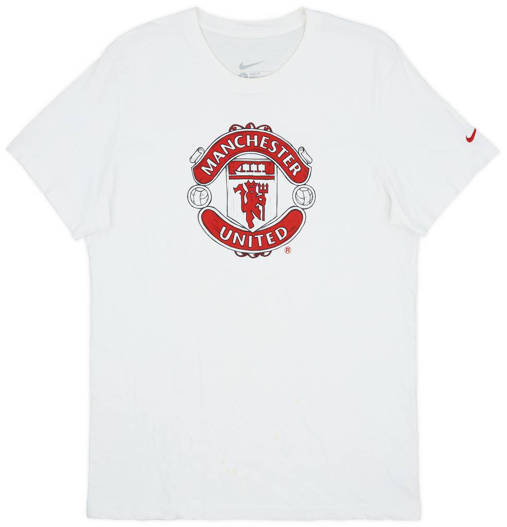 2012-13 Manchester United Nike Graphic Tee - 7/10 - (L)