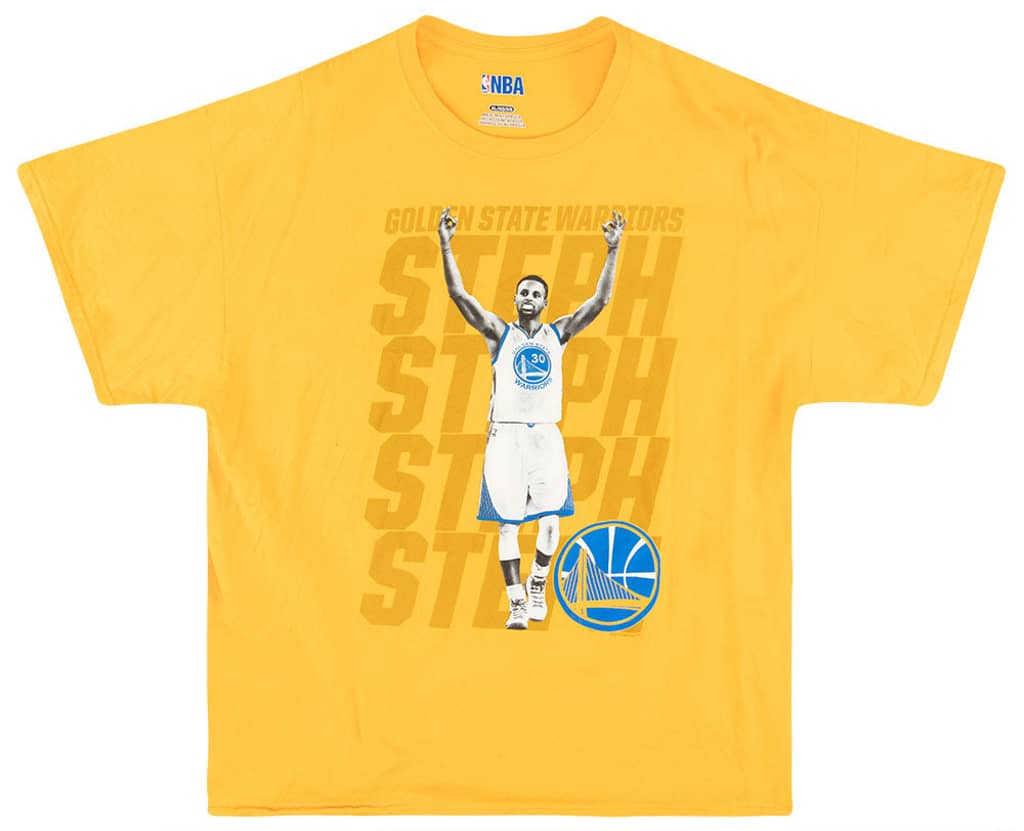 2010s Golden State Warriors Curry Graphic Tee XL
