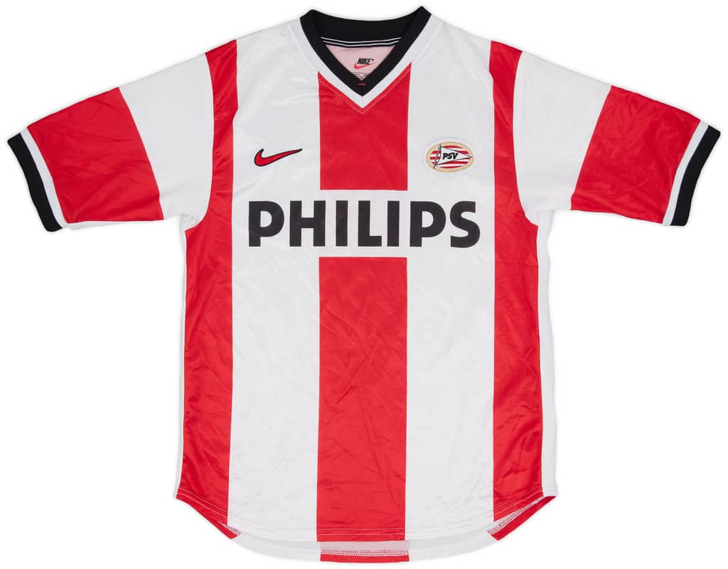 1998-00 PSV Player Issue Home Shirt - 9/10 - (S)