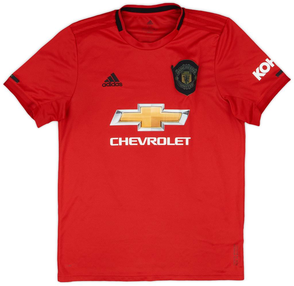 2019-20 Manchester United Home Shirt B.Fernandes #18 - 8/10 - (M)