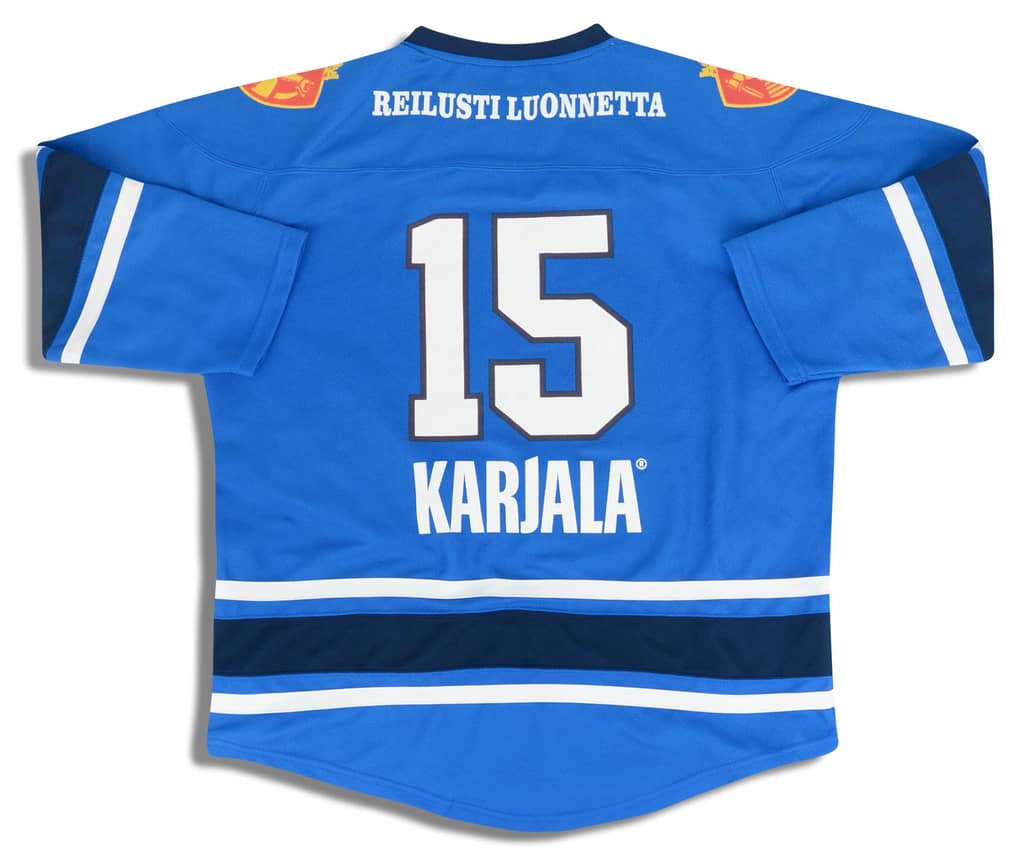 2000s Finland National Hockey Team #15 Jersey (Home) XL