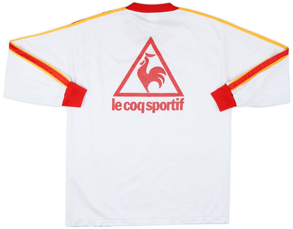 1998-99 Nagoya Grampus Eight Player Issue Le Coq Sportif Training L/S Shirt #21 - 8/10 - (XL)
