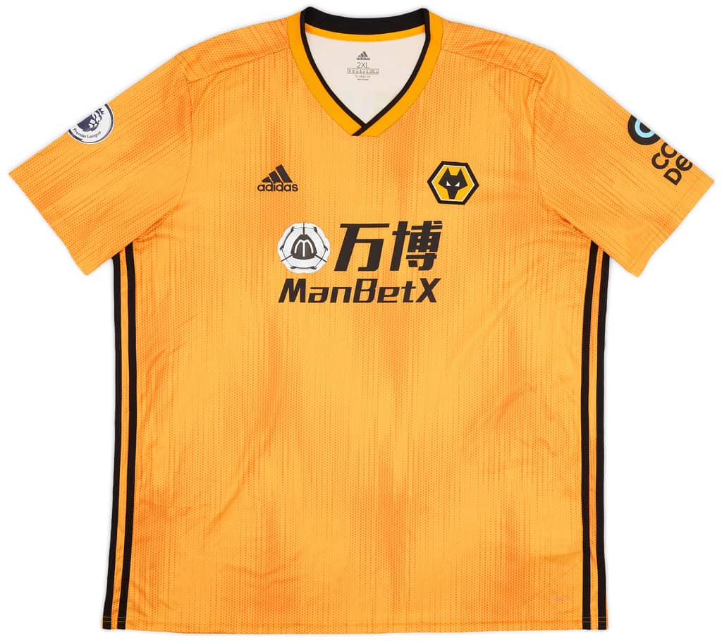 2019-20 Wolves Home Shirt Neves #8 - 9/10 - (XXL)