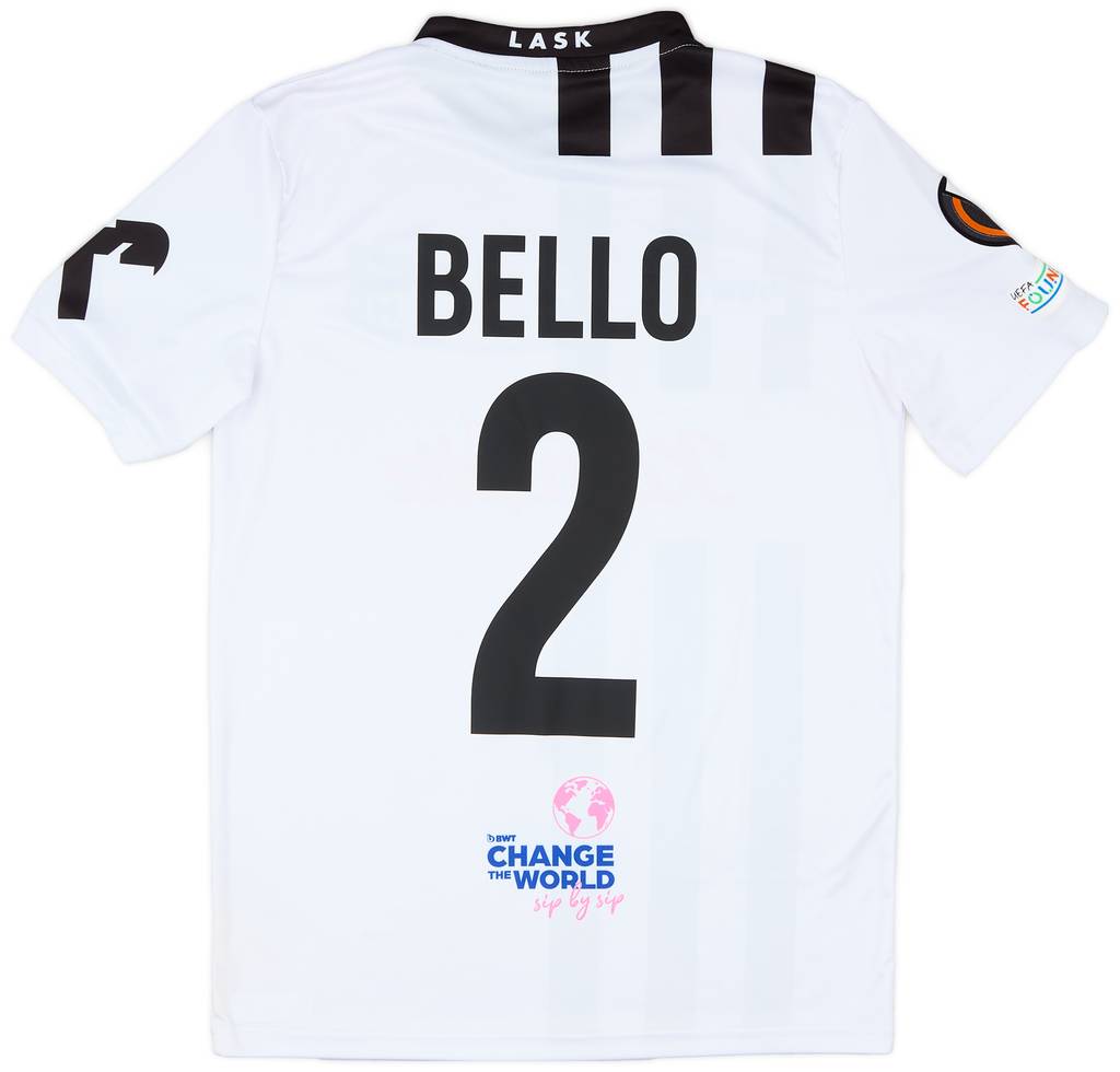2023-24 LASK Match Issue European Home Shirt Bello #2