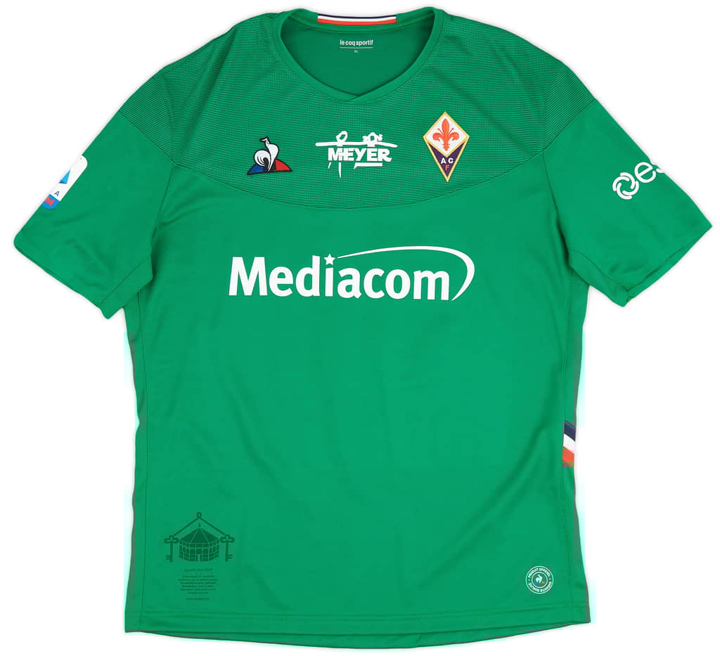 2019-20 Fiorentina Match Issue Third Shirt Dalle Mura #32 - As New - (XL)