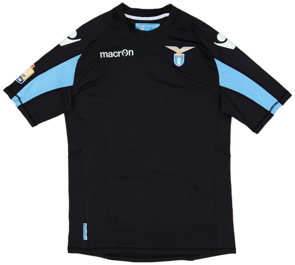 2012-13 Lazio Match Issue Coppa Italia GK Shirt Marchetti #22