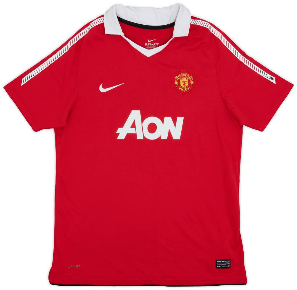 2010-11 Manchester United Home Shirt - 10/10 - (XL.Boys)