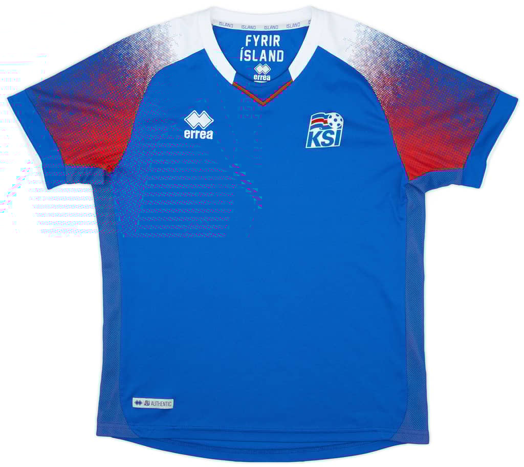 2018-19 Iceland Home Shirt - 9/10 - (S)