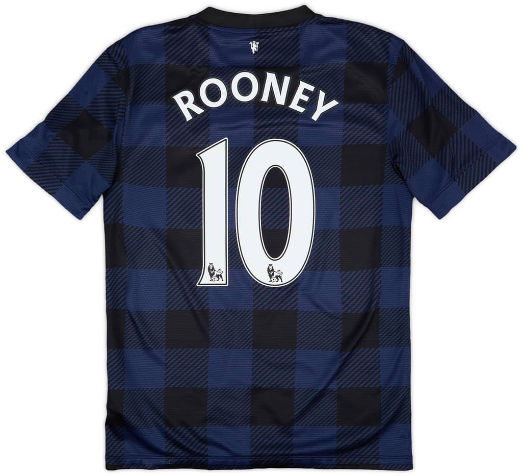 2013-14 Manchester United Away Shirt Rooney #10 - 5/10 - (S)
