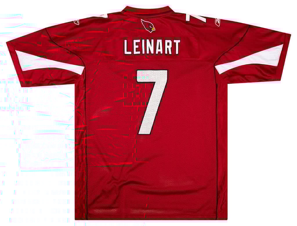 2006 Arizona Cardinals Leinart #7 Reebok On Field Jersey (Home) XL