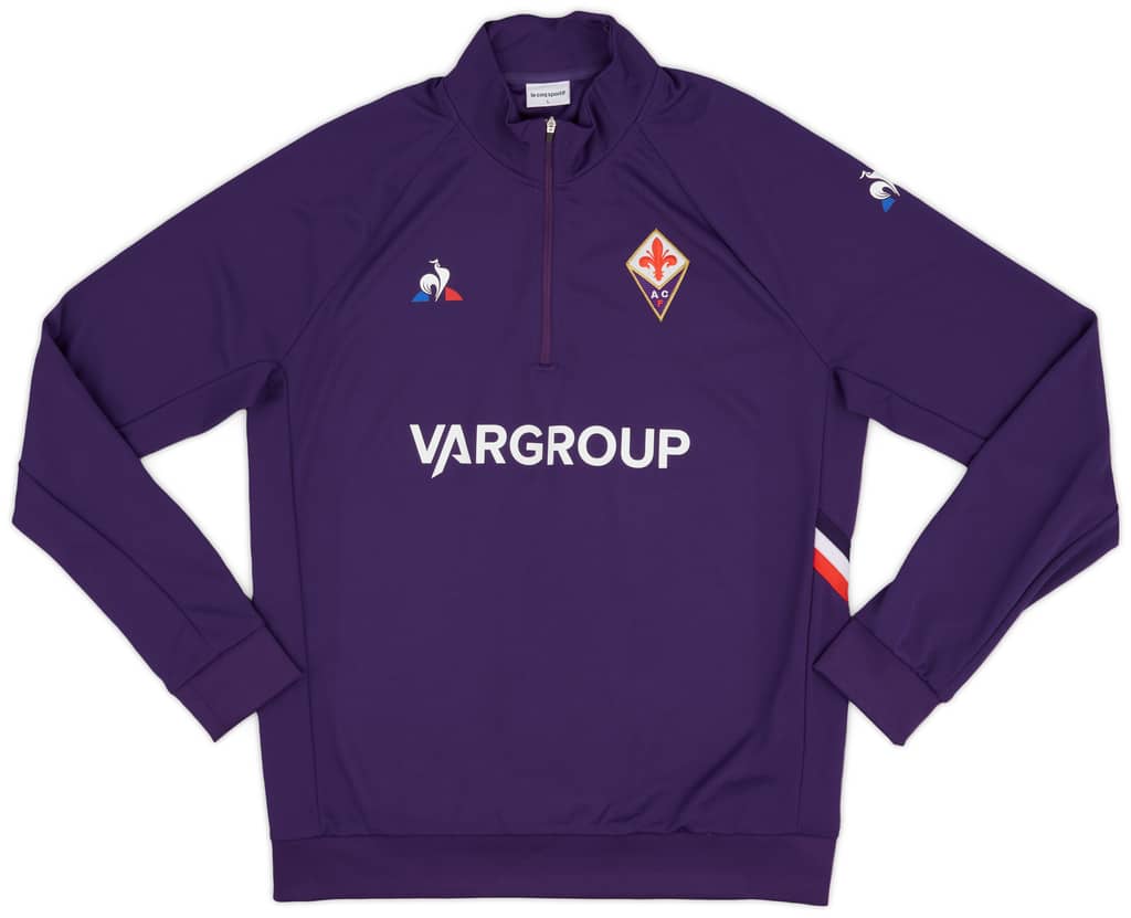 2019-20 Fiorentina Player Issue 1/4 Zip Training Top - 8/10