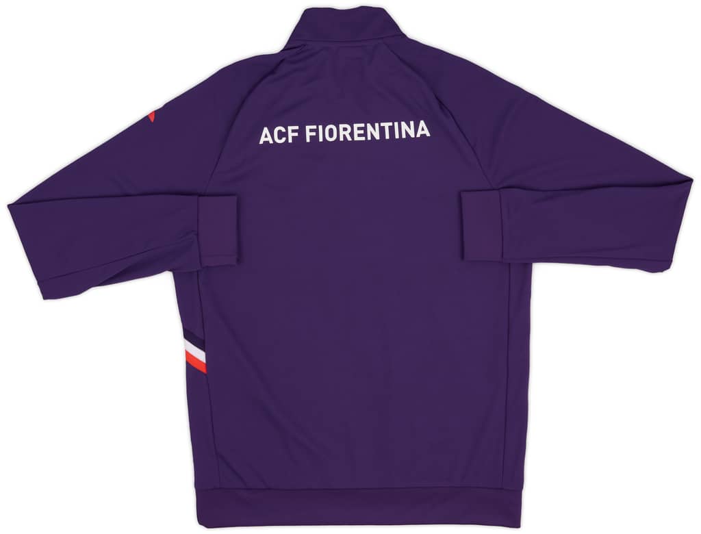 2019-20 Fiorentina Player Issue 1/4 Zip Training Top - 8/10