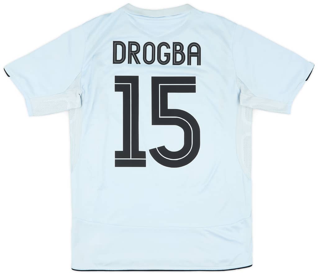 2005-06 Chelsea Away Shirt Drogba #15 - 8/10 - (S)