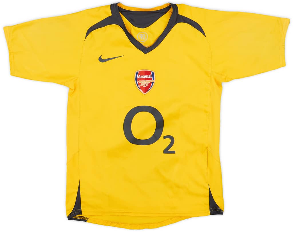 2005-06 Arsenal Away Shirt - 8/10 - (S.Boys)