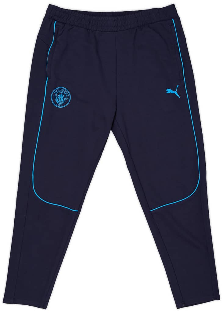 2024-25 Manchester City Puma Casual Sweat Pants/Bottoms - As New - (XL)