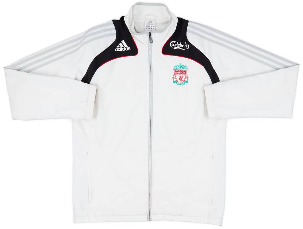 2008-09 Liverpool adidas Track Jacket - 7/10 - (M/L)