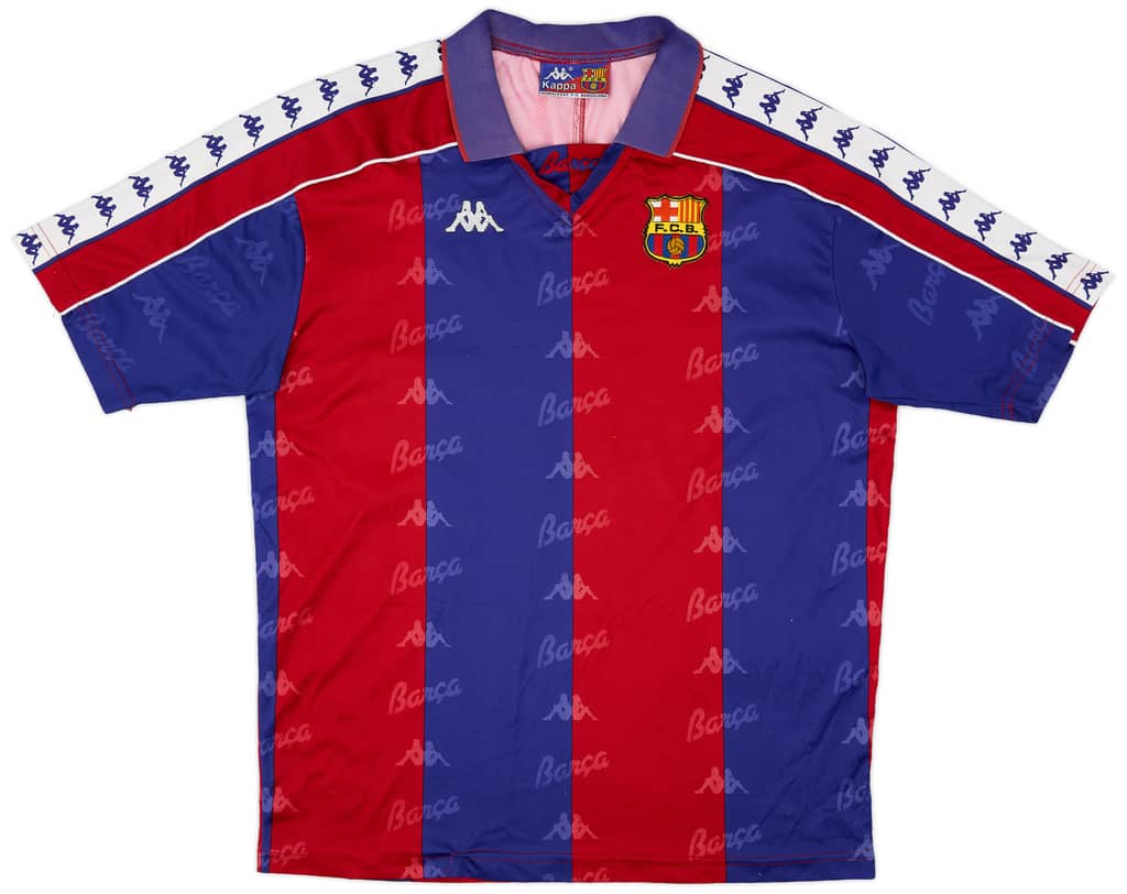 1992-95 Barcelona Home Shirt - 8/10 - (L)